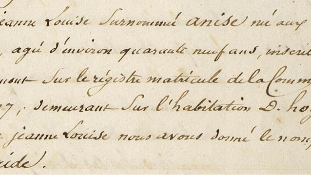 © AD Guadeloupe, commune de Bouillante, 1848
