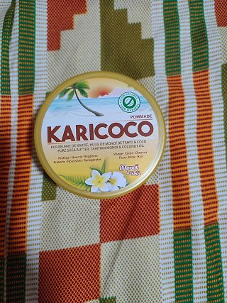 Karité et tissu wax !