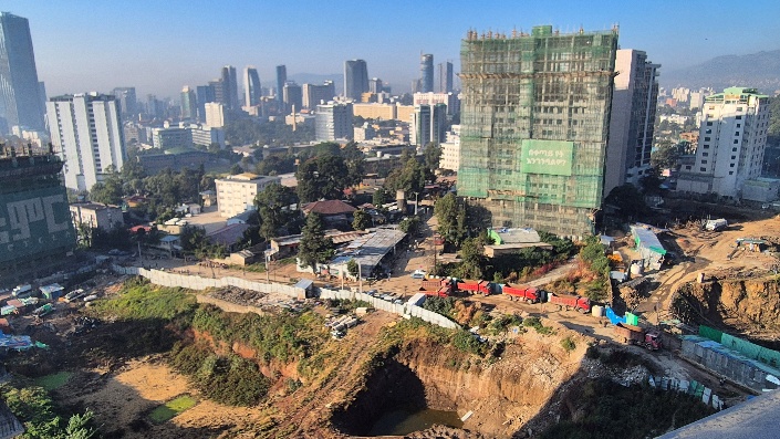 Vue sur Addis 