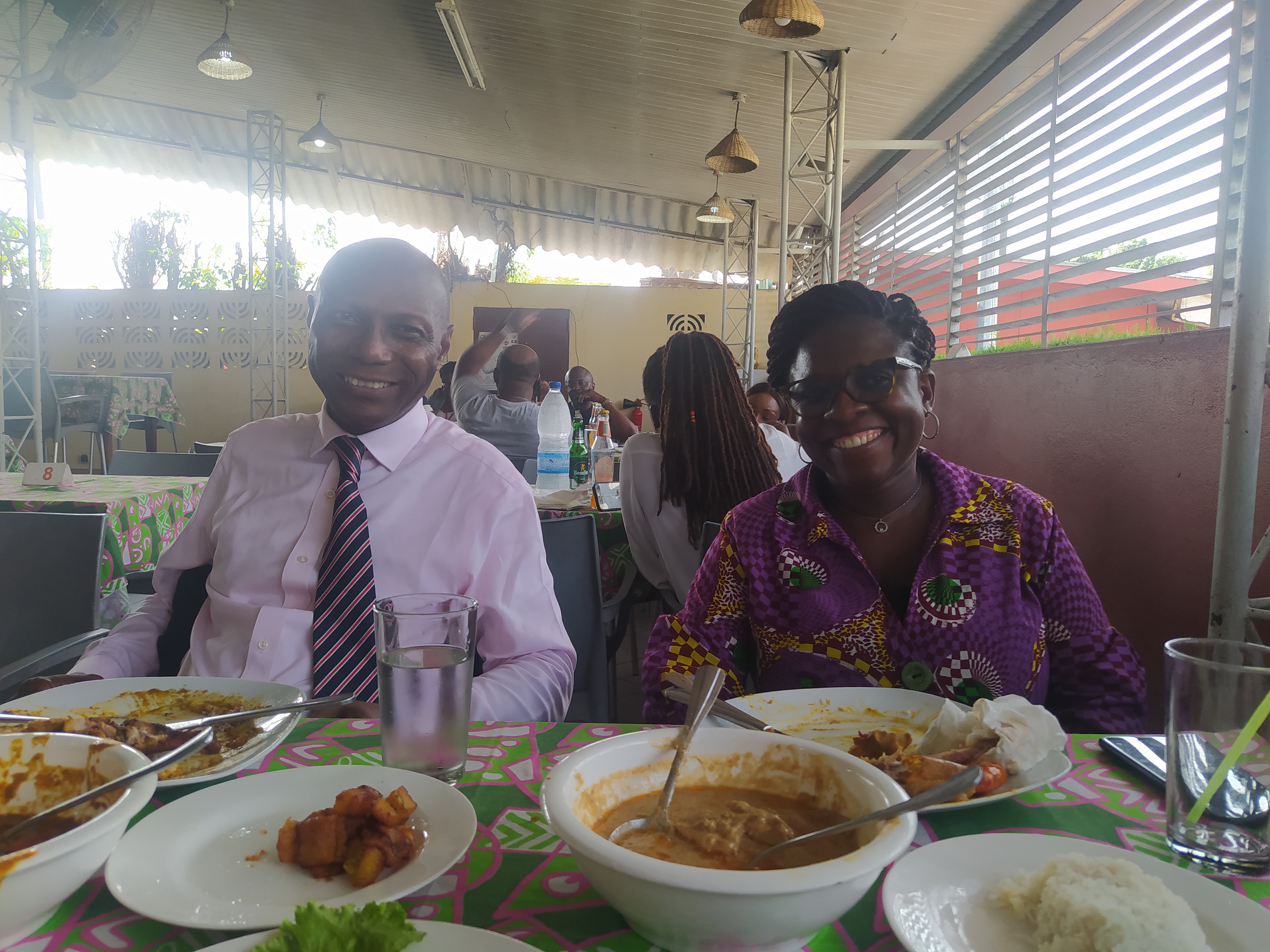 Monsieur Guy Roger Gouin et Madame Céline Attoh