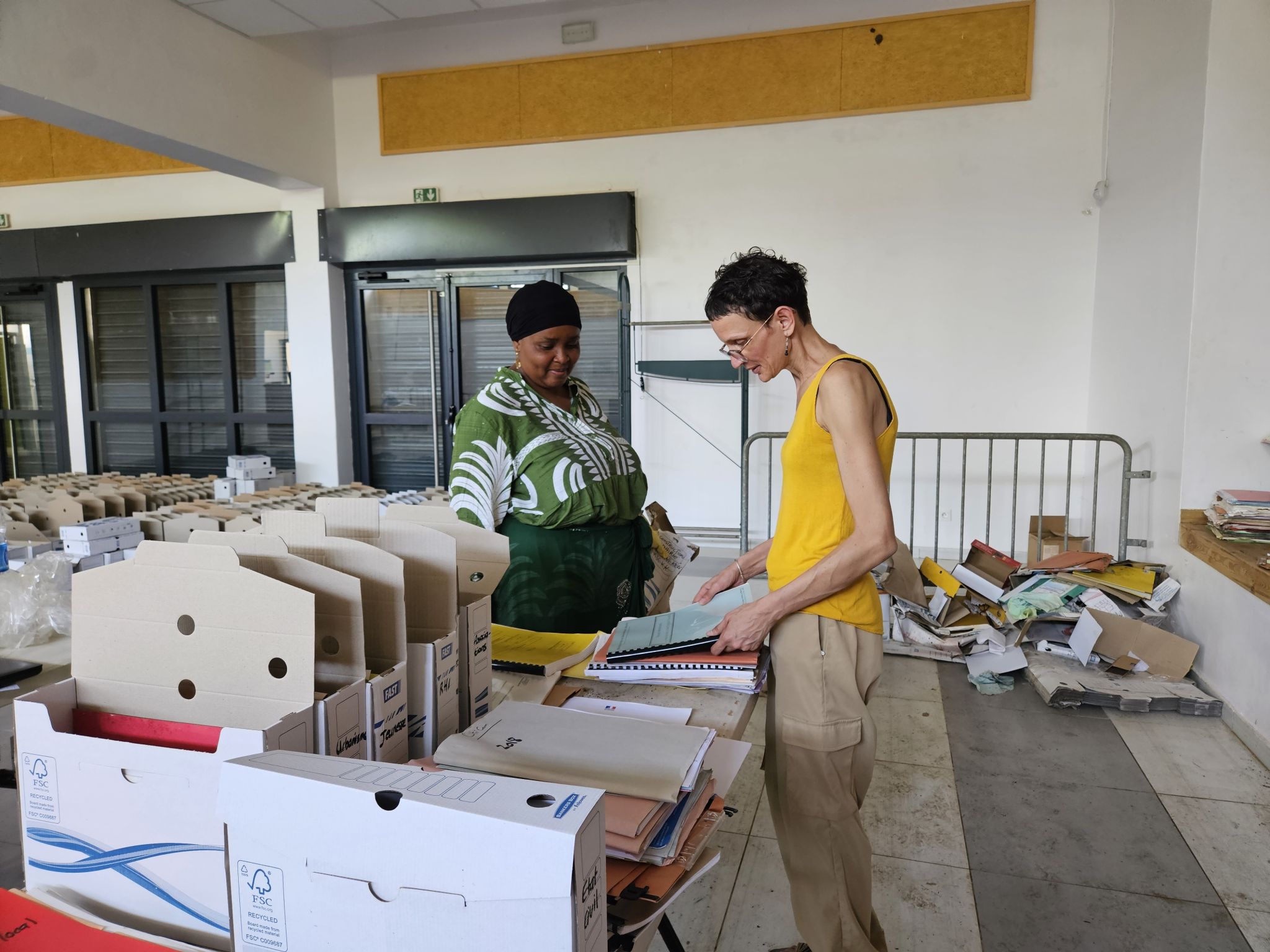 Un vrai travail d'équipe !