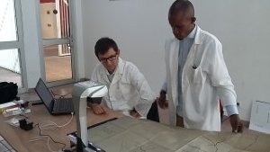 Le scanner en pleine action