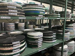 Les bobines classées de la salle A