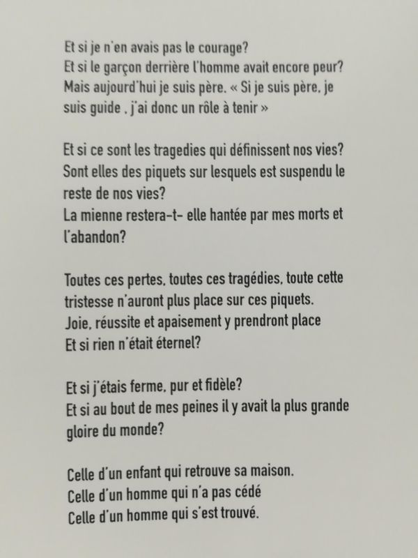 Deux poèmes à l'Alliance française...
