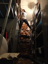 Nina à 3 mètres de hauteur