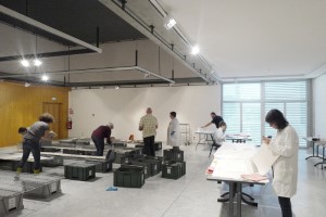 Installation de la cellule de crise