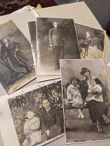 Photographies de réfugiés italiens de Russie
