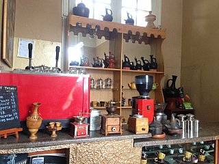 Café de la gare, Addis-Abeba.
