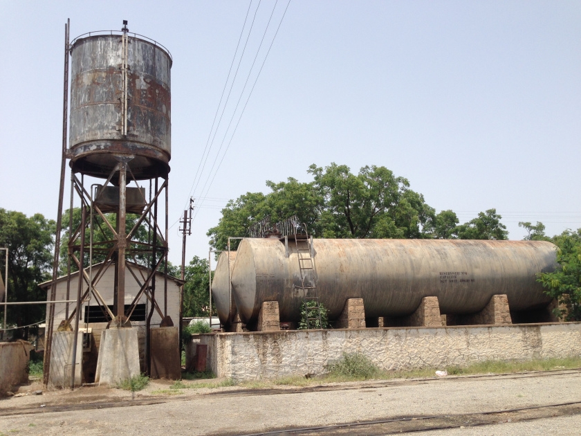 Réserves de carburant, gare de Dire Daoua.