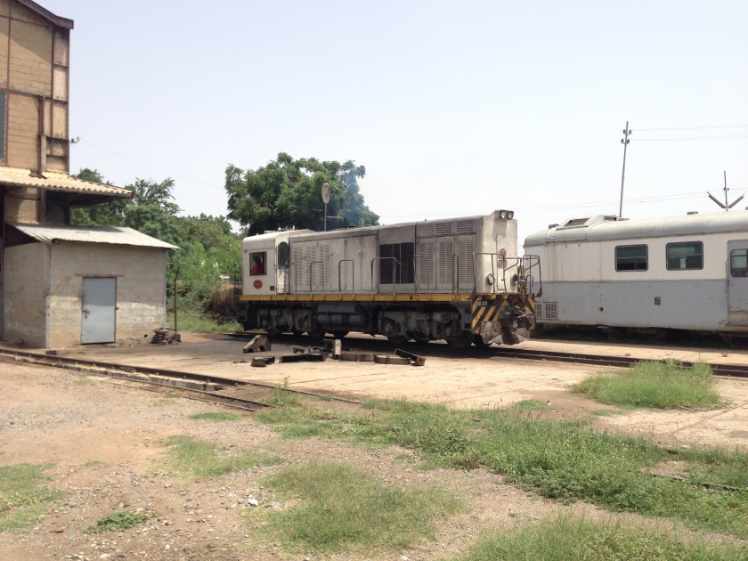 Tests sur une locomotive, Dire Daoua.