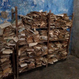 Une partie des archives d'Ibo prise par les AhM fin novembre 2017
