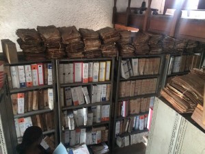 Vue du local archives