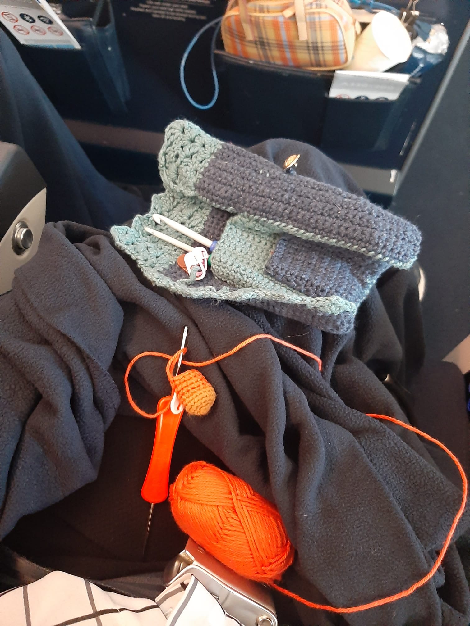 En vol vers le Cameroun...