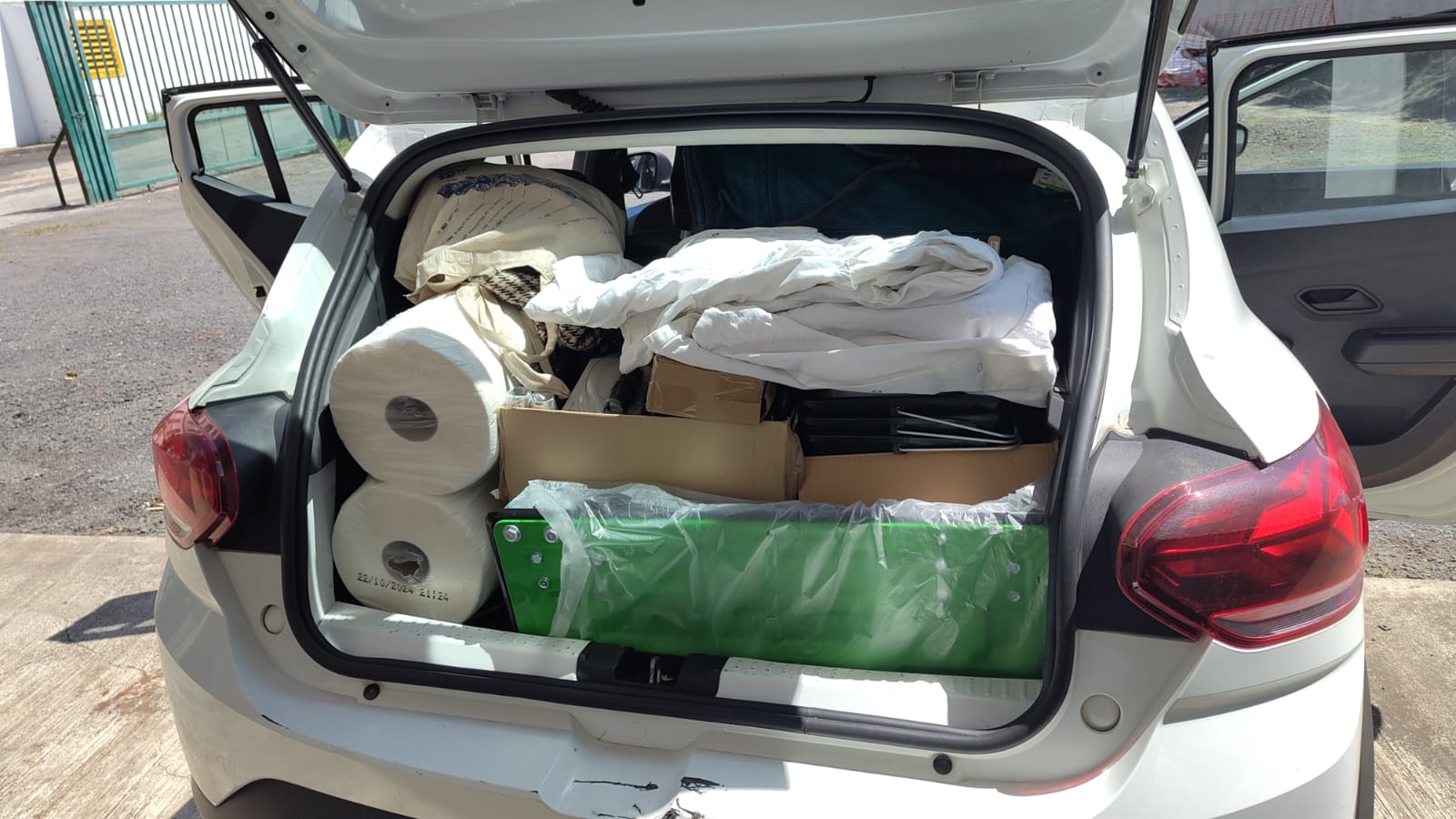 Chargement du matériel