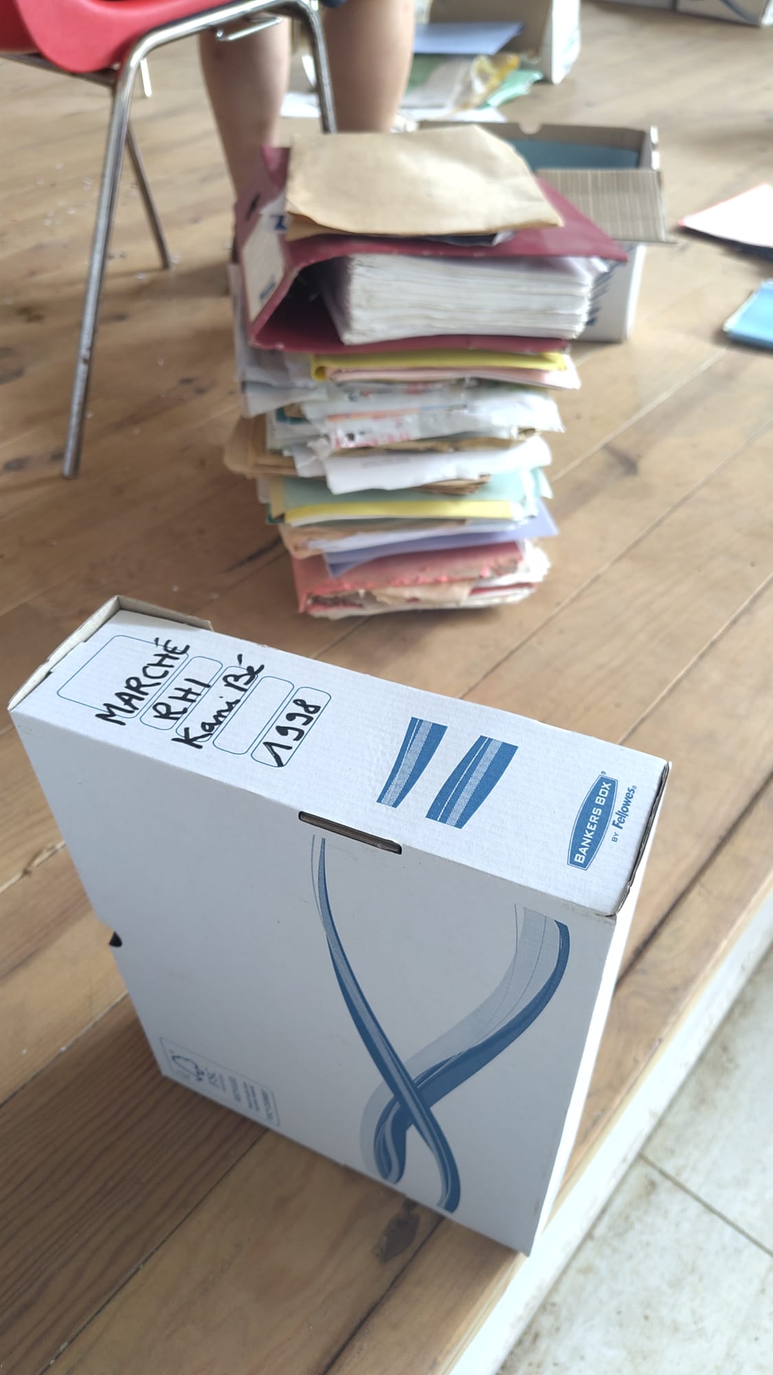 Les dossiers dans les boîtes « divers »