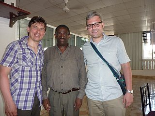 Laurent Ducol, Atkil Assefa et Vincent Bouat