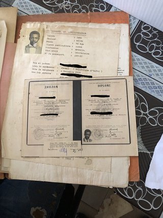 Dossier d'un médecin Haïtien