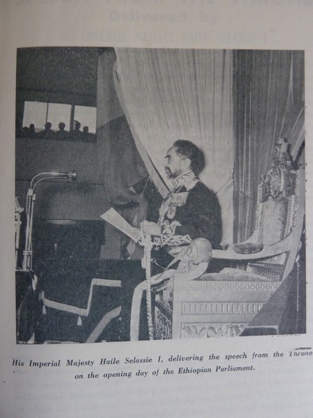 L'empereur Hailé Sélassié